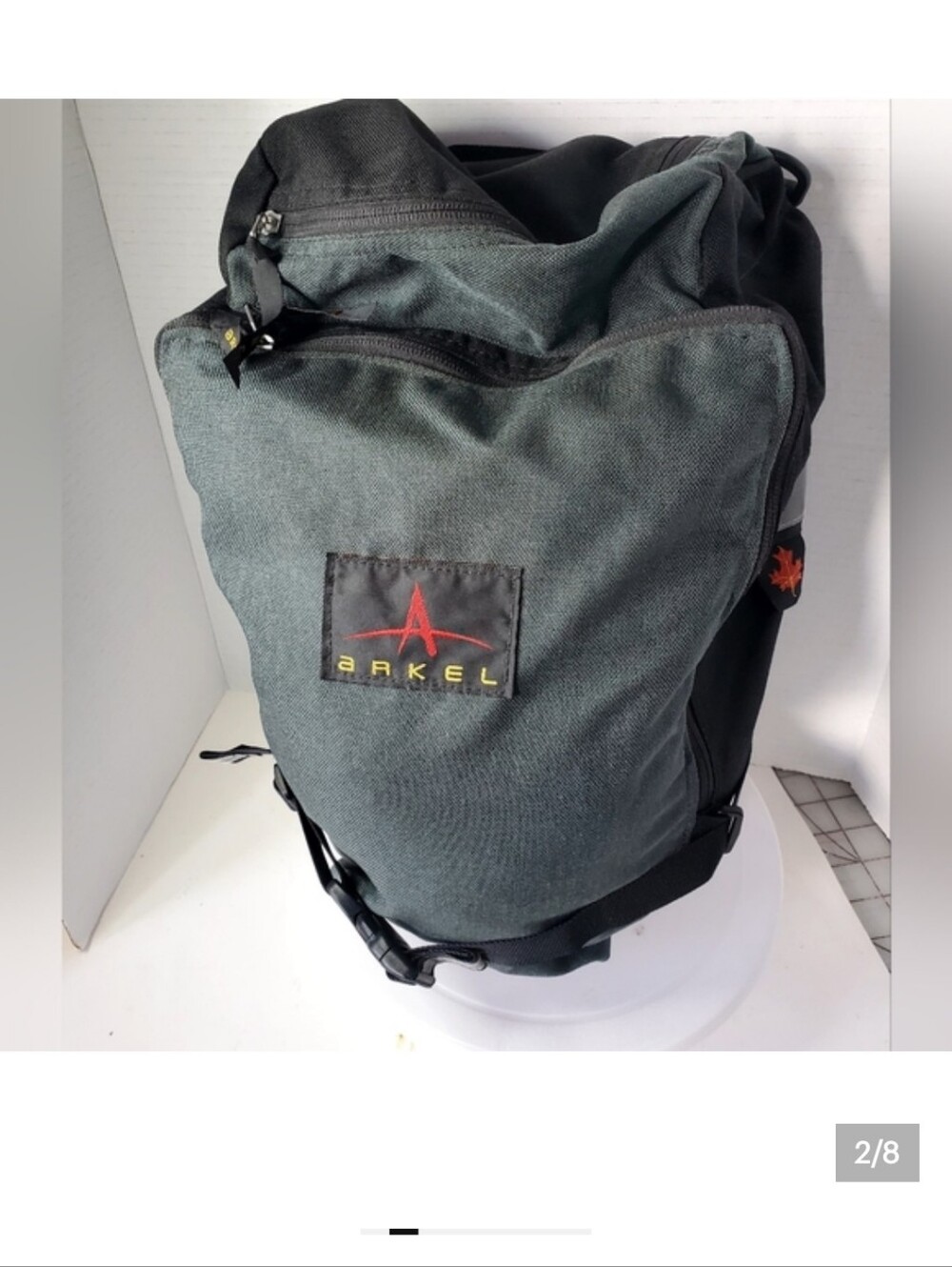 Arkel Dolphin 16 L Green & Black Waterproof Rear Pannier